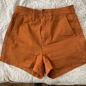 Madewell high rise shorts